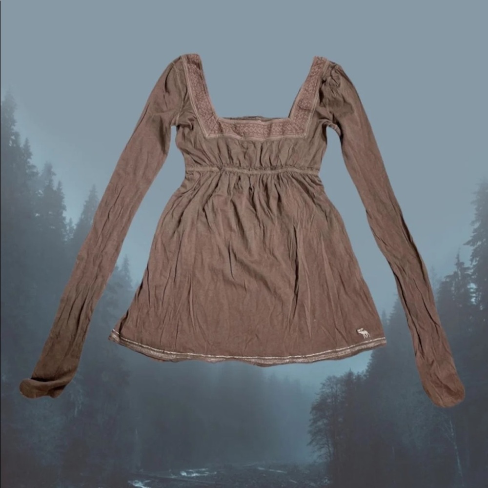 Abercrombie and fitch babydoll sweater